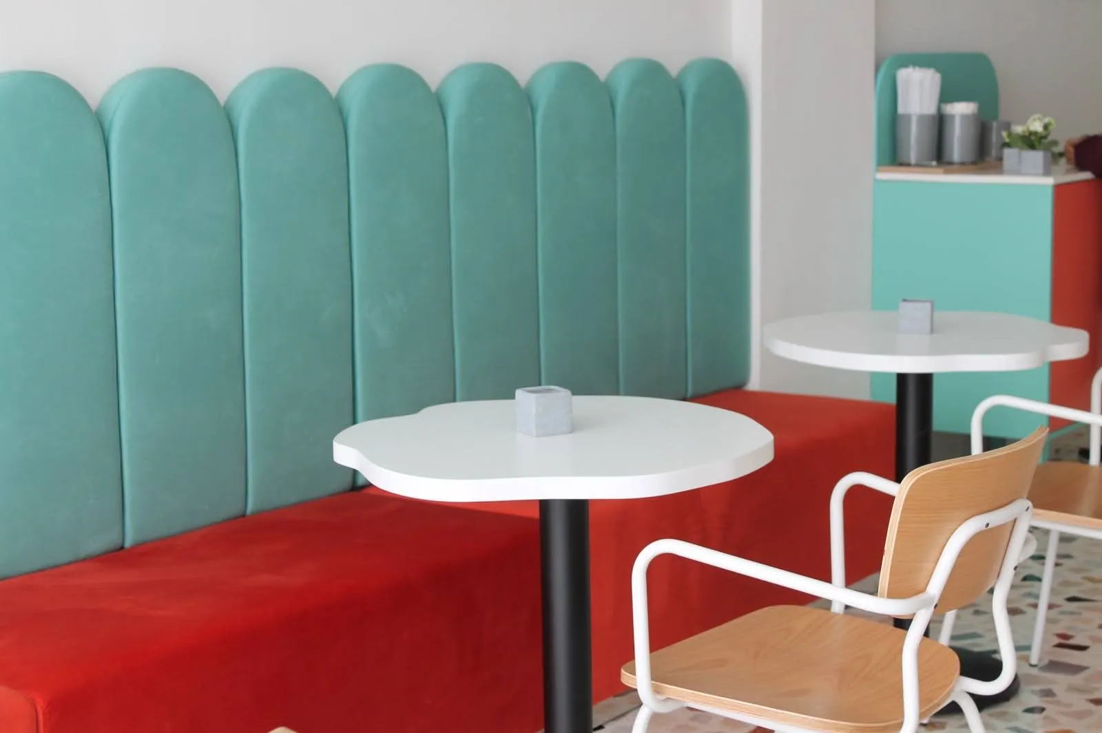 Ovenfresh Bakery Cafe interior in Bahrain