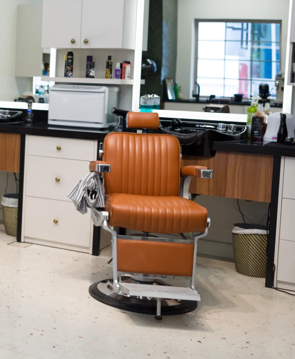 The Grooming Art barber shop interior in Manama, Bahrain (3)