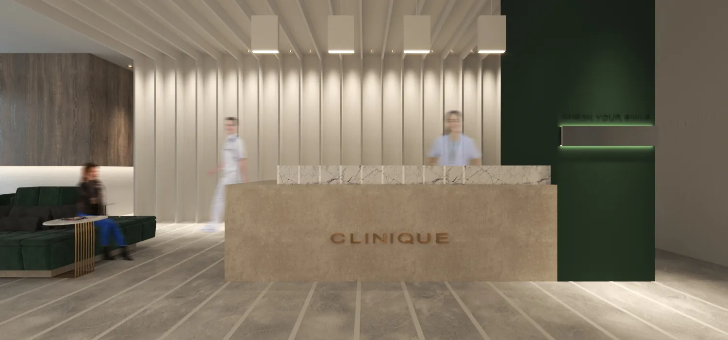 Clinique, Clinic: 3D design visual by Rectangles