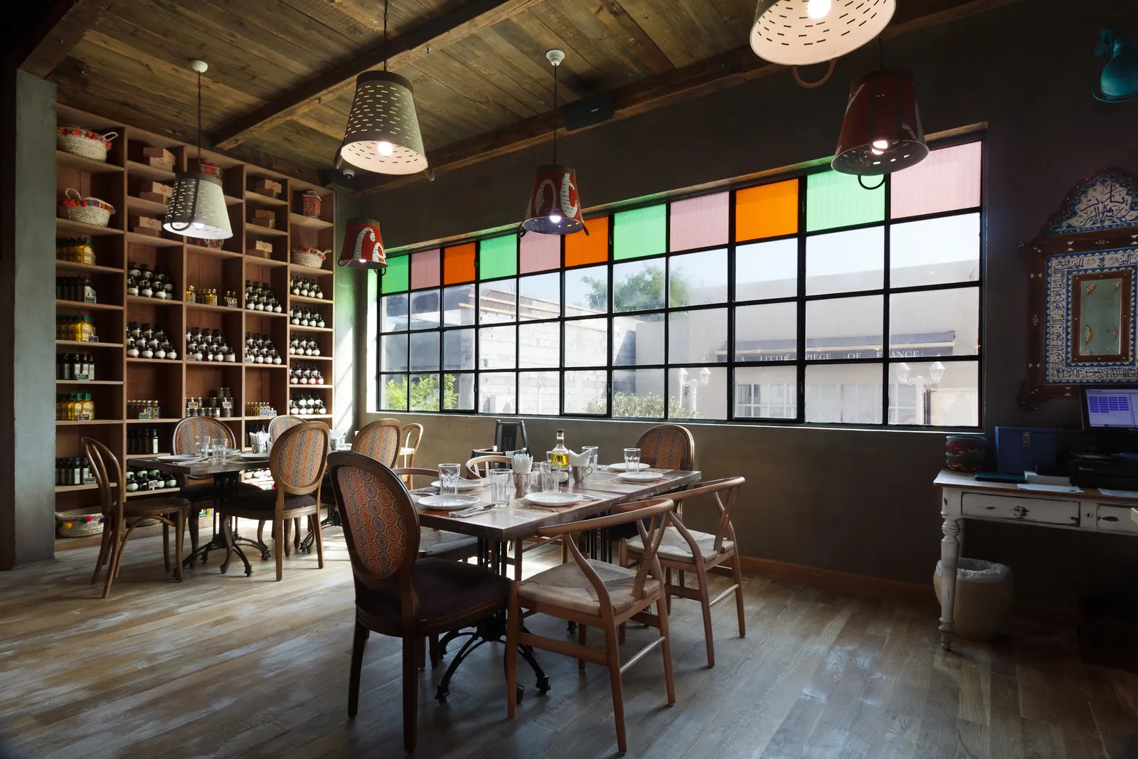 Villa Mamas restaurant interior in Saar, Bahrain