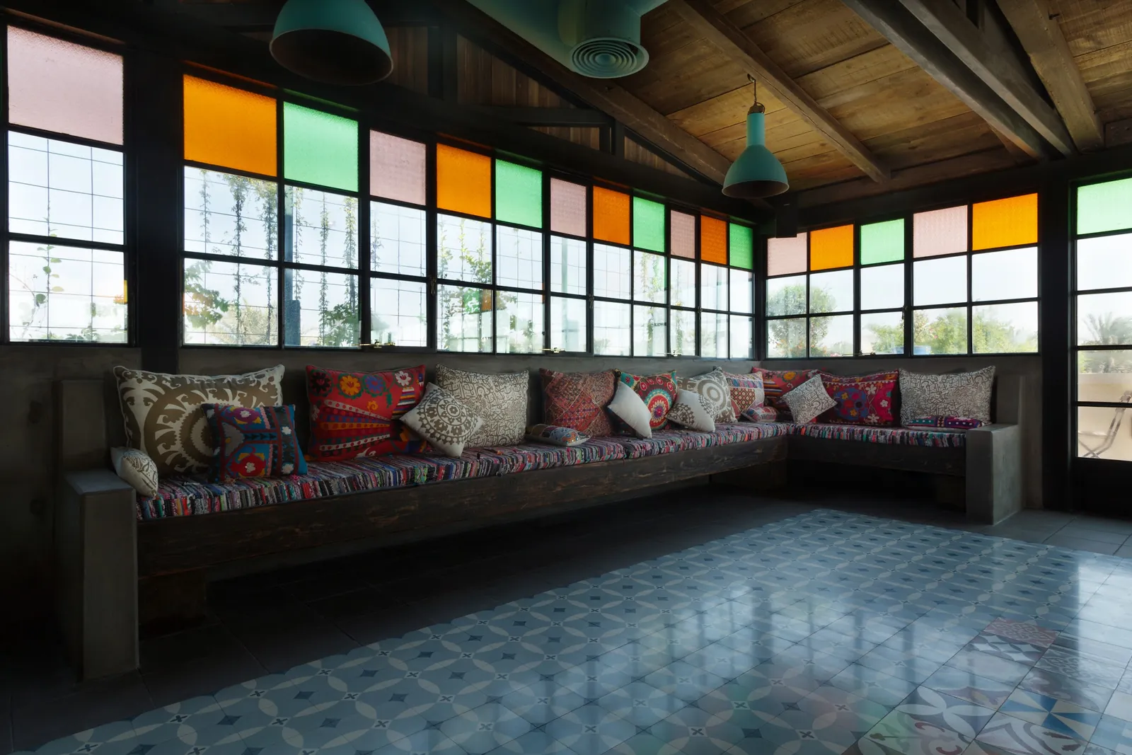 Villa Mamas restaurant interior in Saar, Bahrain (13)